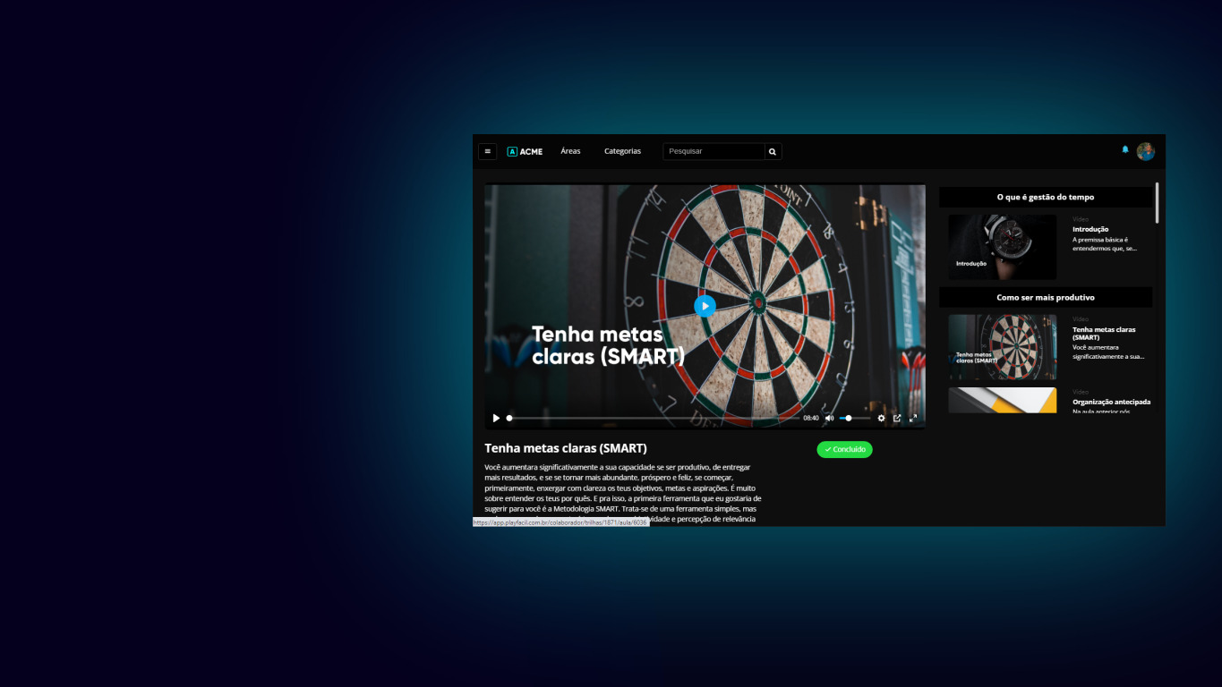 Disponibilizar cursos e treinamentos para capacitá-los no processo, ampliando a percepção de valor que o cliente  tem a respeito da sua empresa